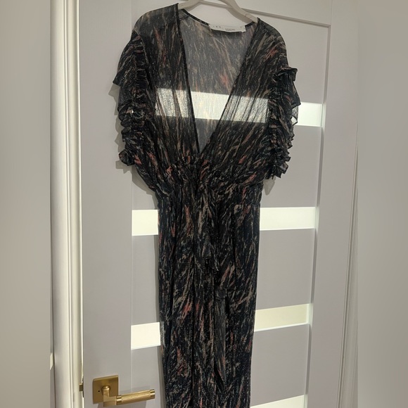 Iro Metallic sheer dress - Picture 8 of 15